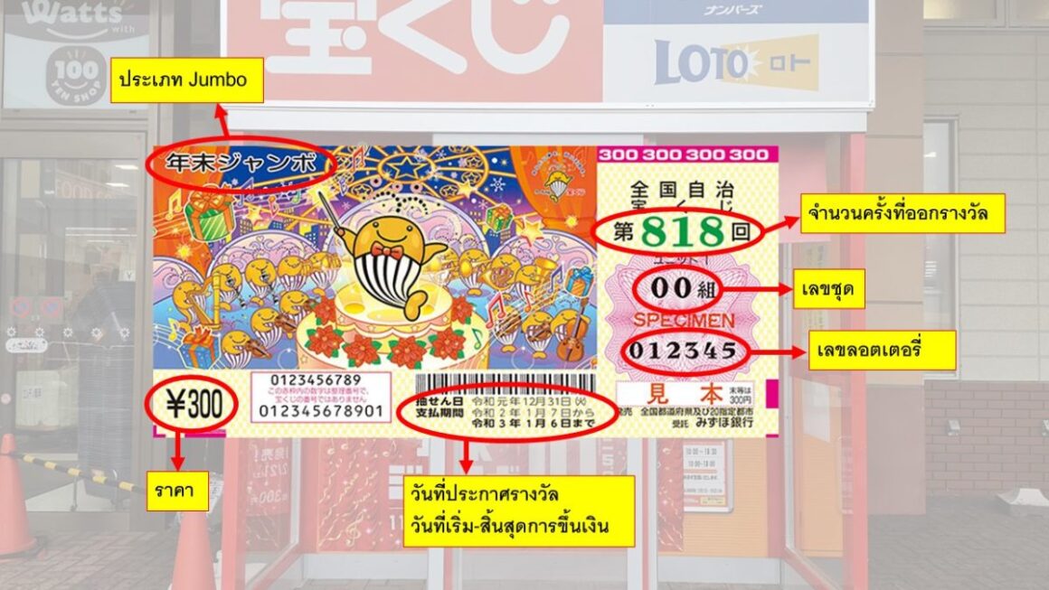 Jumbo Lotto ลอตเตอรี่ญี่ปุ่น 02