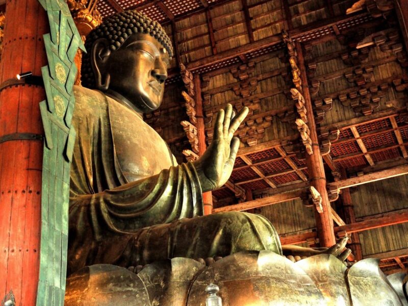 The Great Buddha at Todaiji Temple