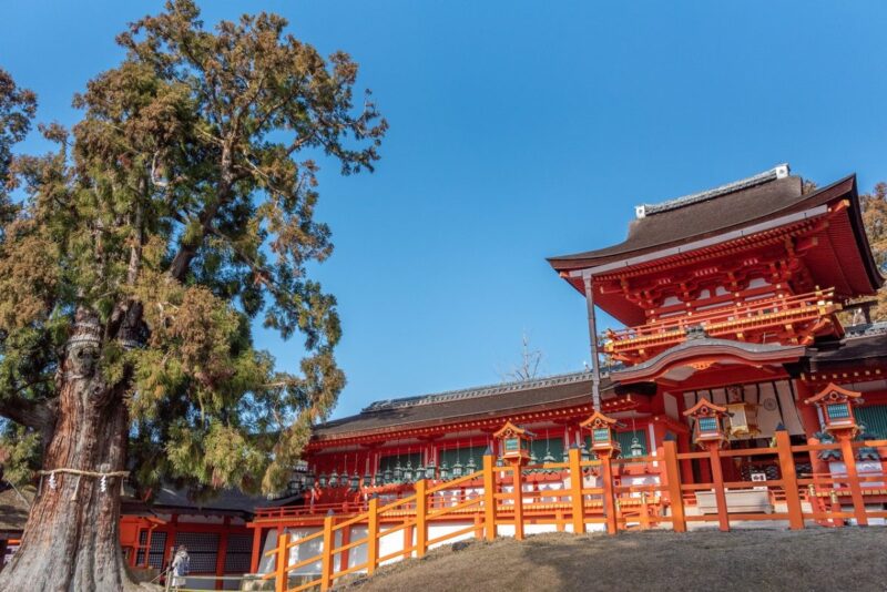 Front of Kasuga Taisha