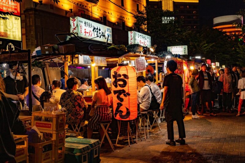 Nakasu street food