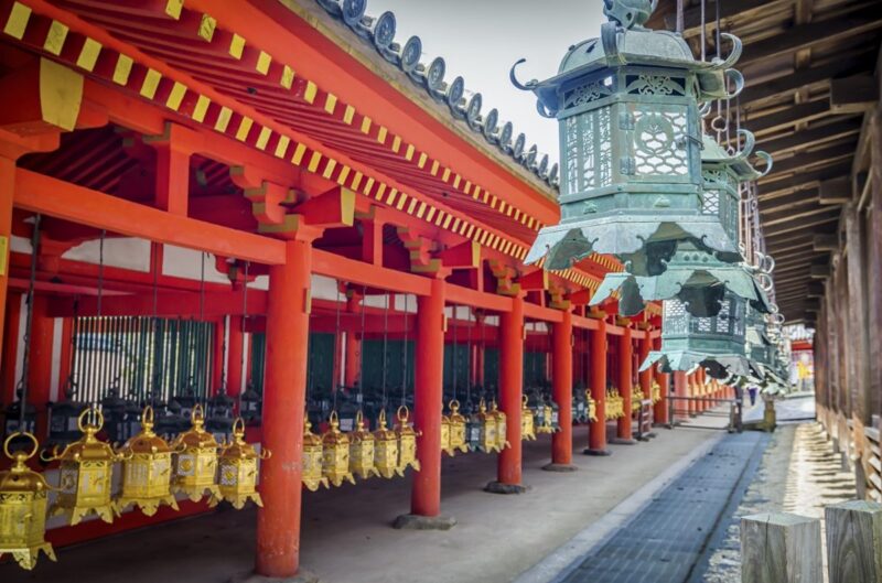 Inside Kasuga Taisha