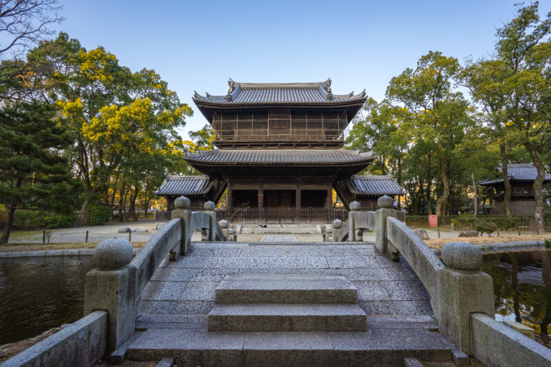 วัดโชฟุคุจิ Shofukuji Temple จังหวัดฟุกุโอกะ