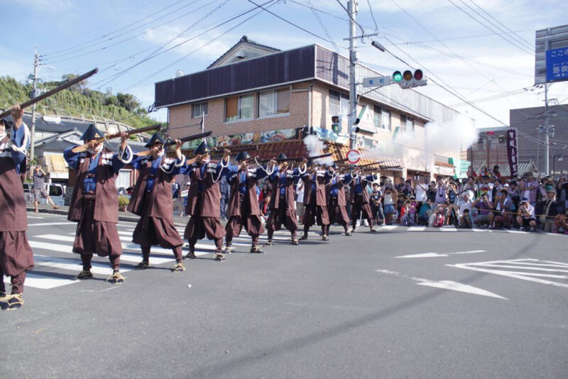เทศกาลยิงปืน ทาเนกะชิมะเทปโป Tanegashima Teppo Matsuri