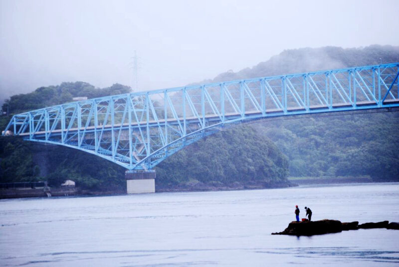 สะพานคุโรโนะเซโตะ Kuronoseto Bridge จังหวัดคาโกชิม่า