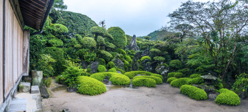 สวนสวย 7 แห่งประจำหมู่บ้านซามูไรจิรัน Chiran Samurai Residence Garden