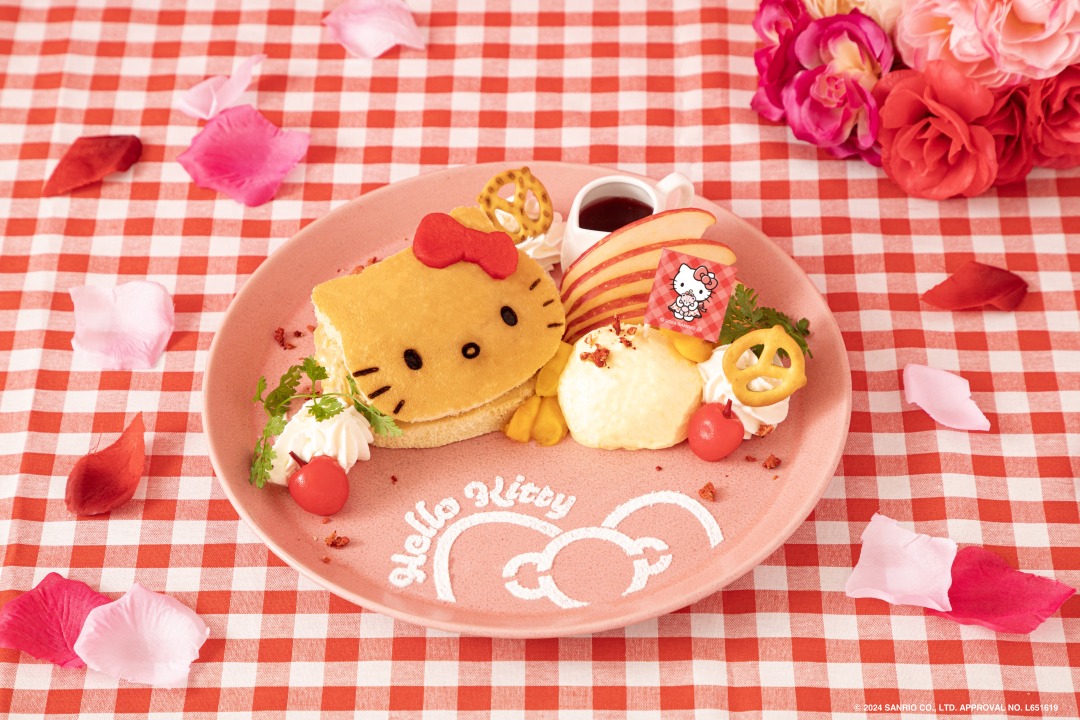 คาเฟ่ฉลองครบรอบ 50 ปี Hello Kitty