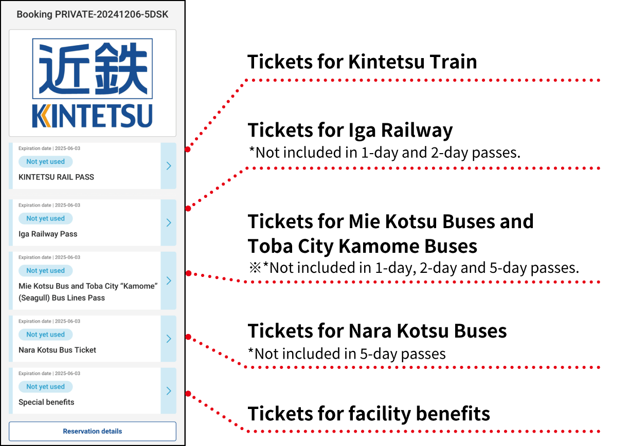 Kintetsu Rail Pass Digital Ticket Guide