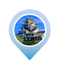 Pin OKAYAMA CASTLE