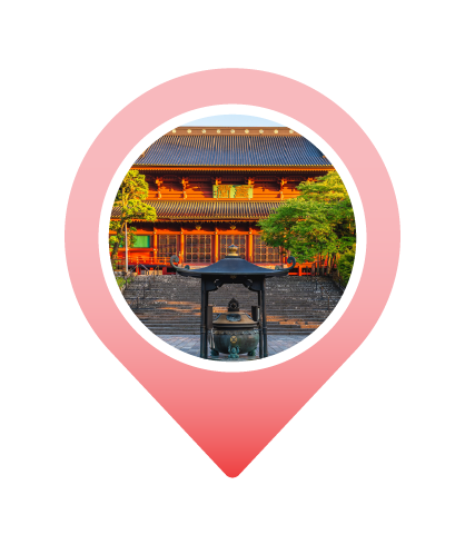 Pin RINNOJI TEMPLE