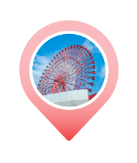 Pin HEP FIVE FERRIS WHEEL