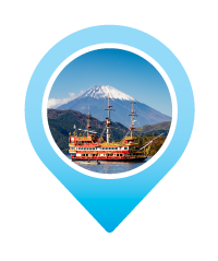 Pin HAKONE SIGHTSEEING CRUISE