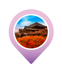 Pin KIYOMIZU-DERA TEMPLE