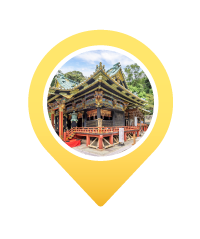 Pin KUNOZAN TOSHOGU SHRINE