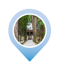 Pin OKUNOIN TEMPLE 