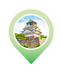 Pin OSAKA CASTLE