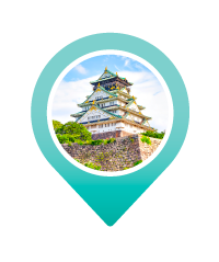 Pin OSAKA CASTLE