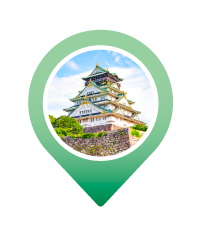 Pin OSAKA CASTLE